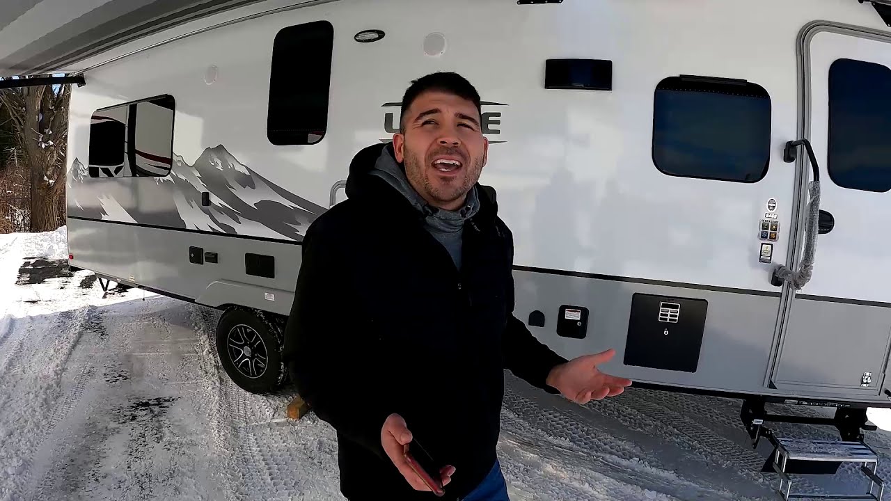 Cold Weather Camping Is Easy In A Lance 2465 Travel Trailer