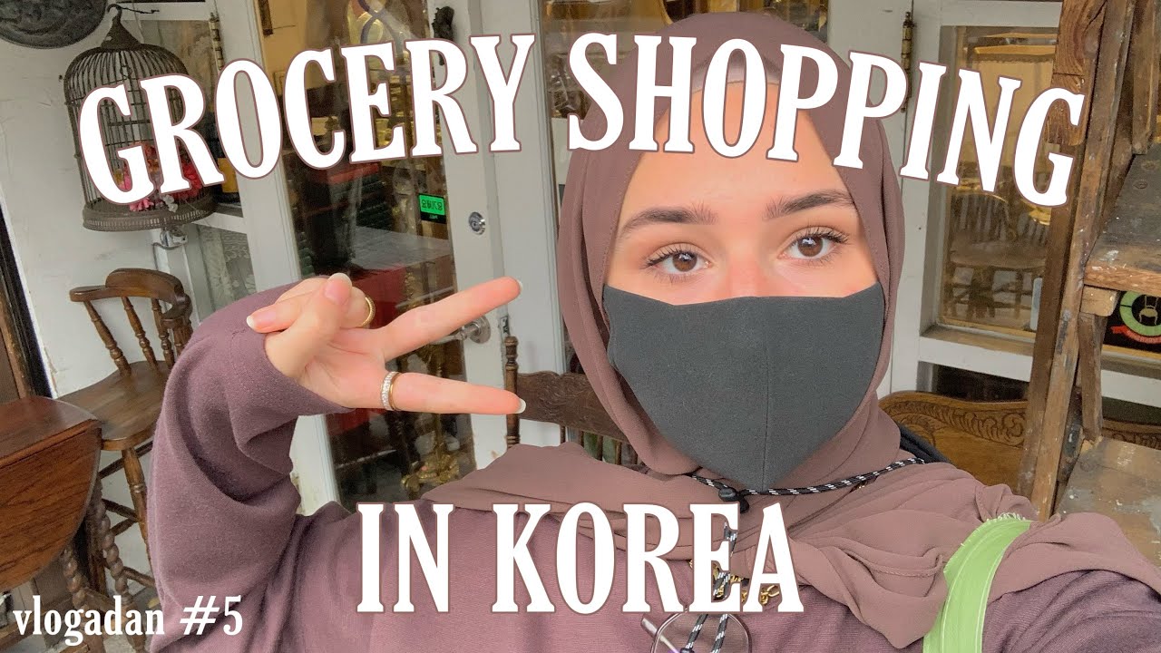 grocery shopping for Ramadan in Korea 🛒🇰🇷 - VLOGADAN #5