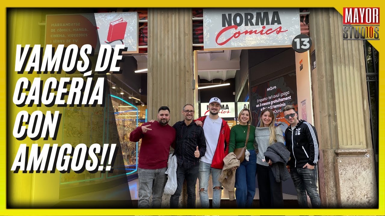 De CACERÍA por NORMA COMICS en Barcelona! ¿Nos habremos comprado algo?
