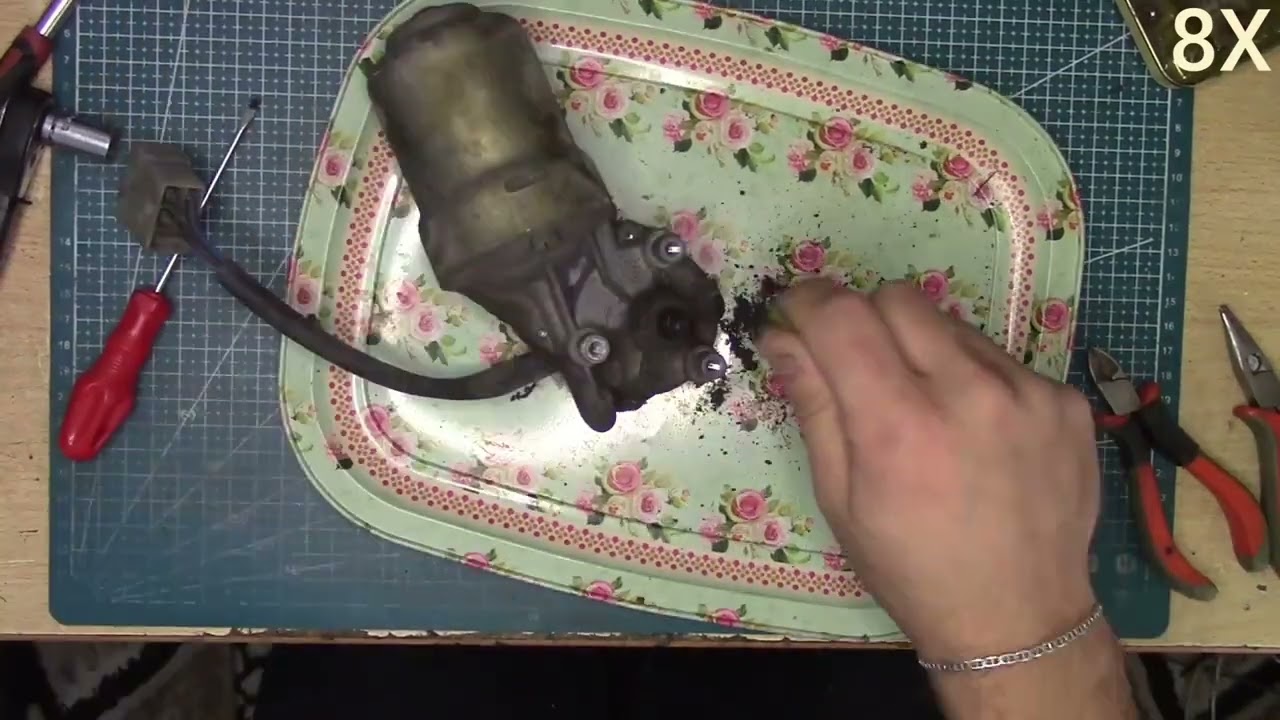 SİLECEK MOTORU SÖKME BAKIM VE TOPLAMA