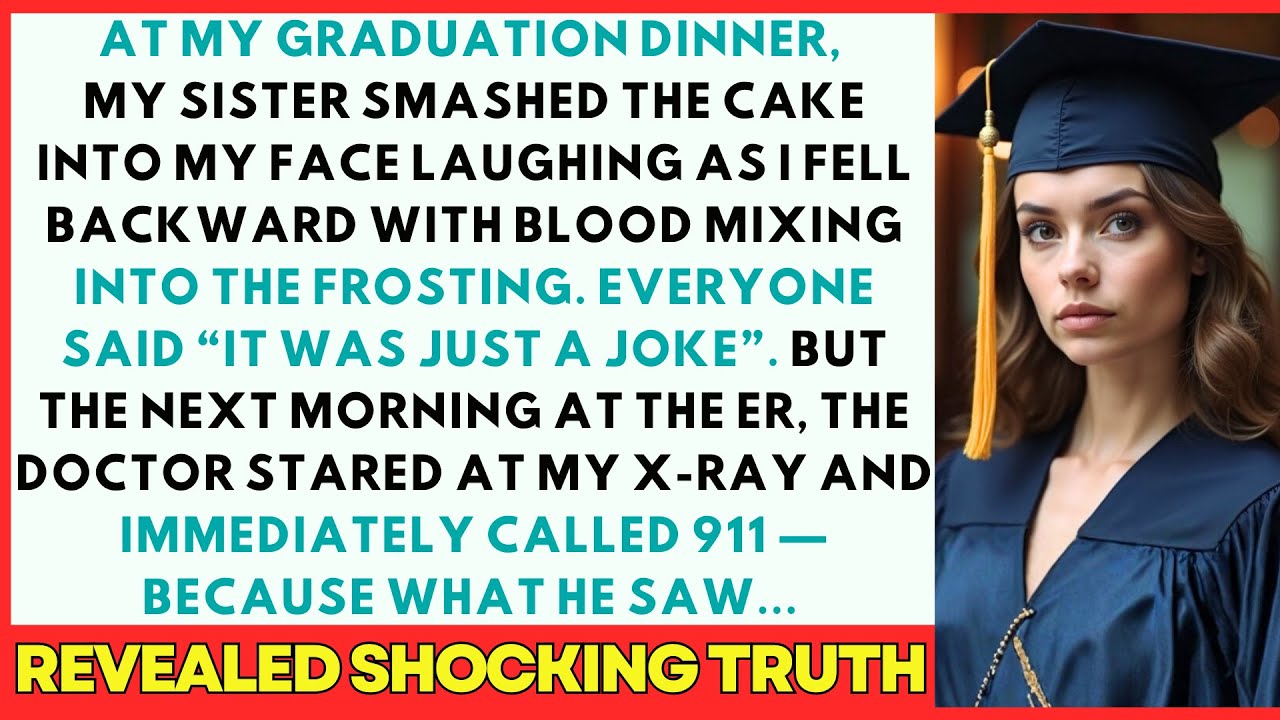 My Sister Smashed Cake Into My Face at My Graduation Dinner—But the ER Doctor Called 911