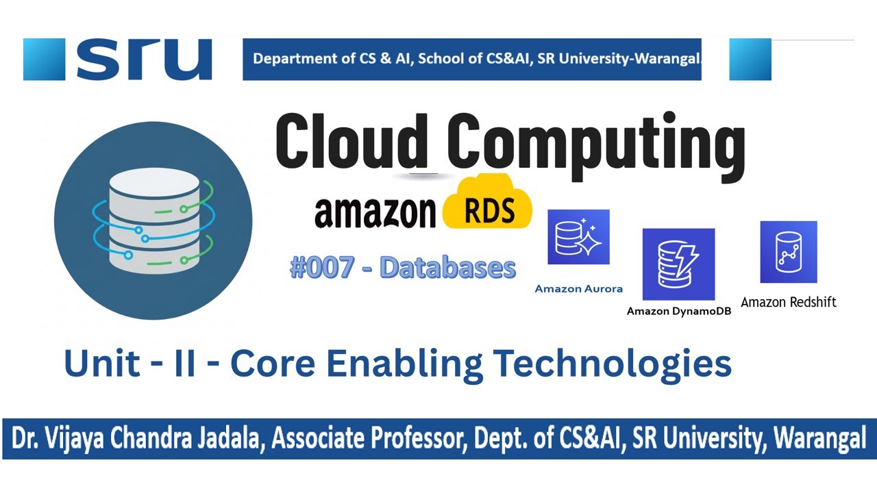 #007 AWS Core Databases