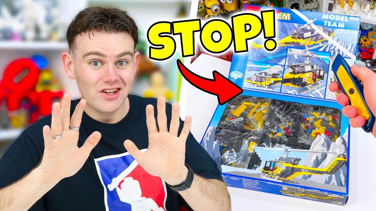 ТЕБЕ НУЖНО ПРЕКРАТИТЬ ОТКРЫВАТЬ НАБОРЫ LEGO!