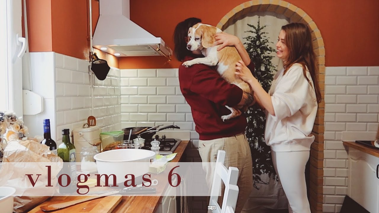 Mozi és közös főzés Dáviddal - randi nap | VLOGMAS #6