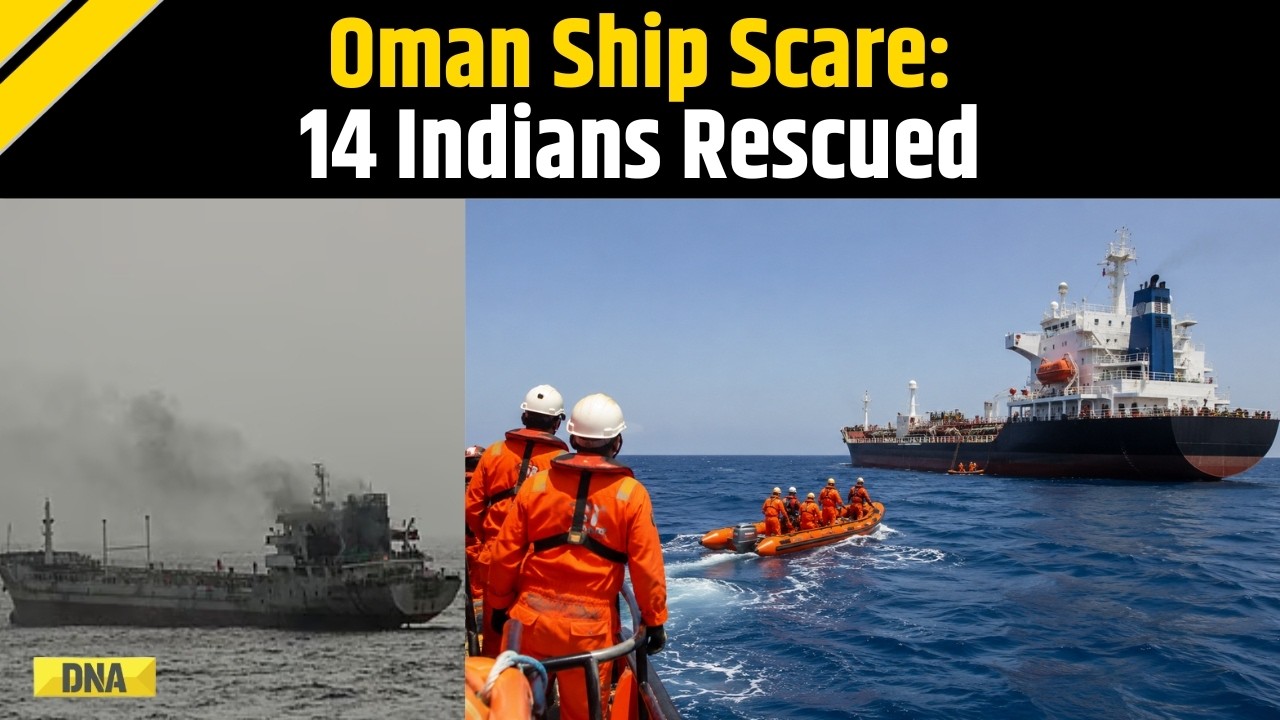 14 Indians Rescued After Vessel Suffers Engine Failure Off Oman Coast | US Iran War