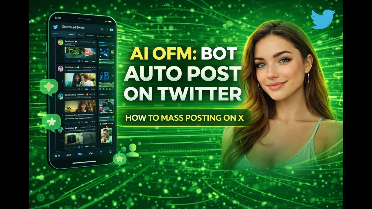 AI OFM: Bot Auto Post on Twitter | How to Mass Posting On X