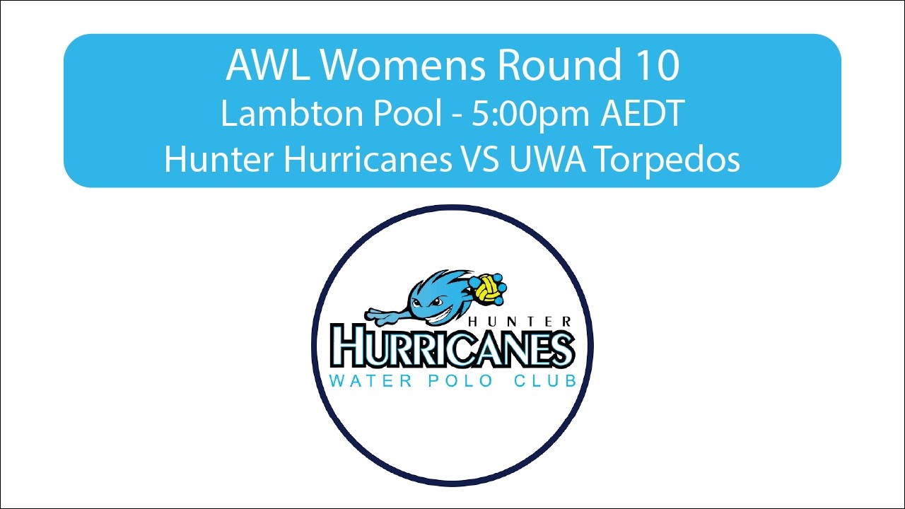 AWL Womens Round 10 - Hunter Hurricanes VS UWA Torpedos