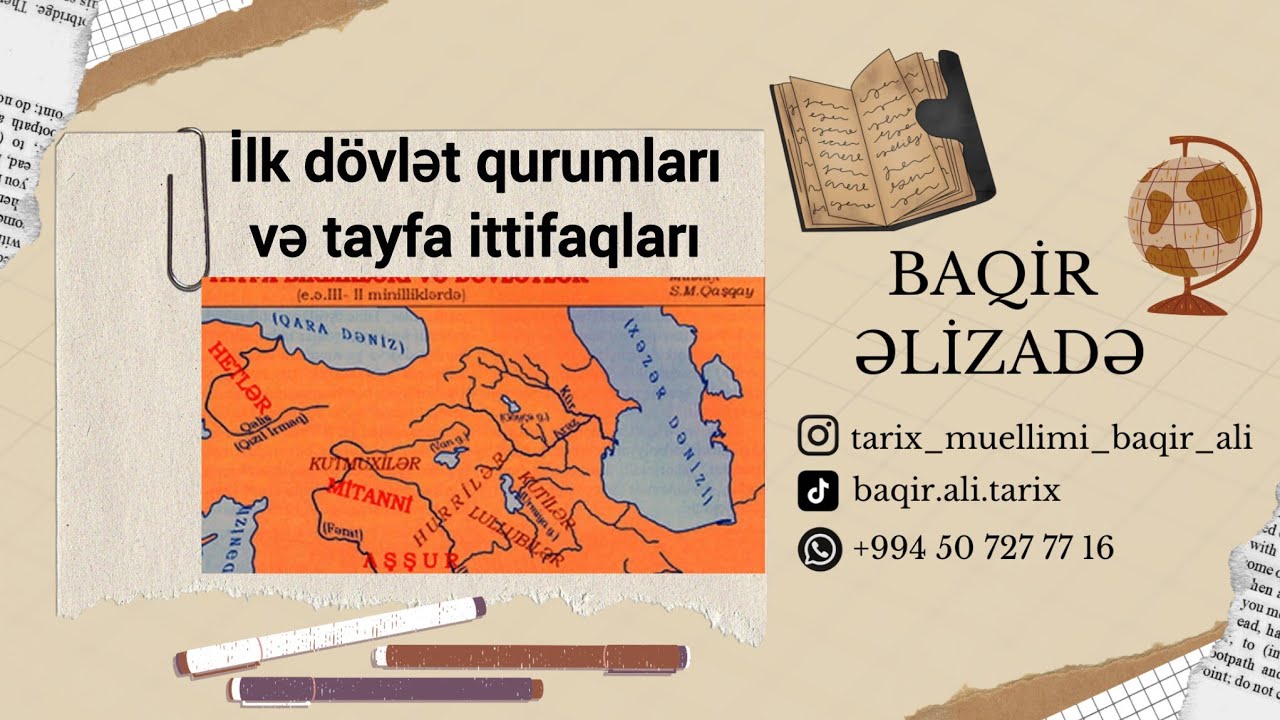 İlk tayfa ittifaqları və dövlət qurumları mövzusunun asan izahı (2025-ci il)