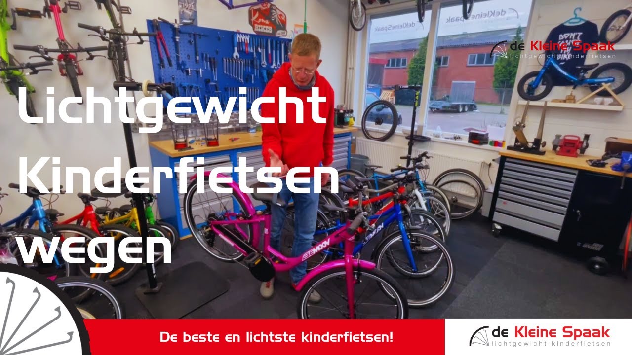 Lichtgewicht kinderfietsen wegen