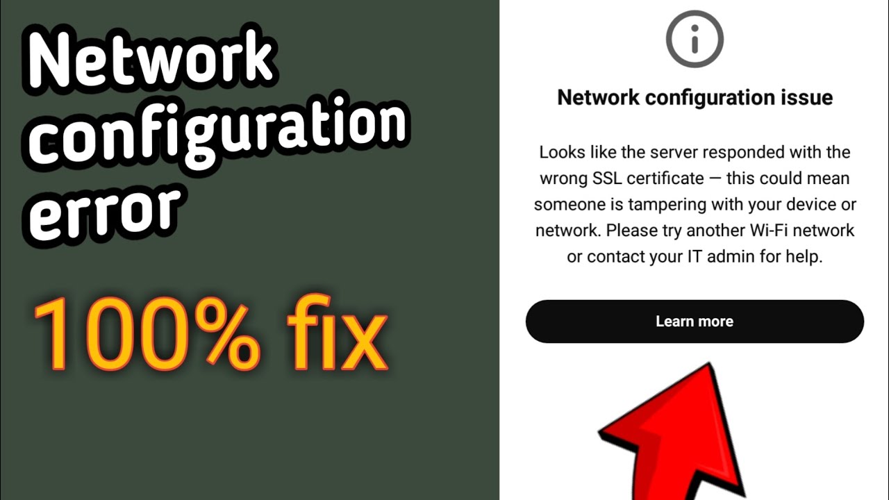 Fix network configuration issue in chatgpt app in Android | fixing chatgpt network configuration |