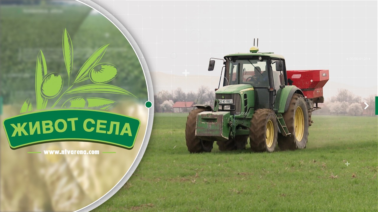 Trka s vremenom u Semberiji: Počela prihrana na 1.000 hektara njiva