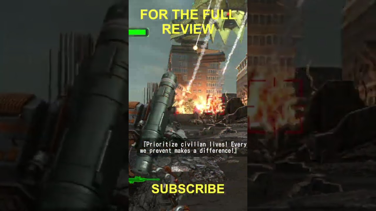 Why I love EDF | Earth Defence Force 6 review #shorts #edf #reviews  #gaming