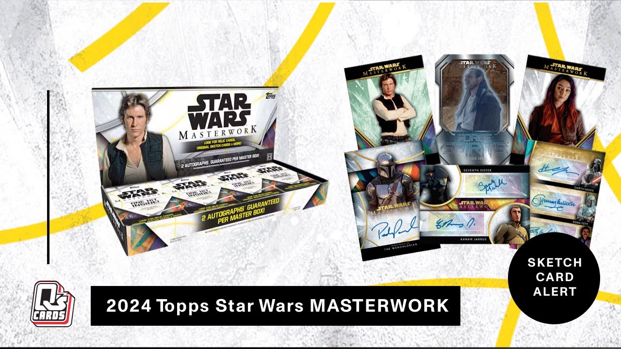 Star Wars Masterwork is a MASTERPIECE  | 2024 Topps Star Wars Masterwork Review #maythe4thbewithyou