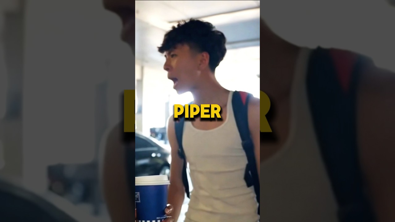 Ray randomly runs into Rakai&rsquo;s ex piper Rockelle #rayasianboy #piperrockelle