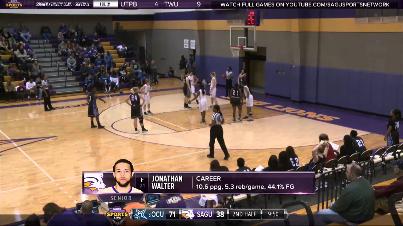 Oklahoma City vs SAGU (Second Half) » Women's Basketball 2015