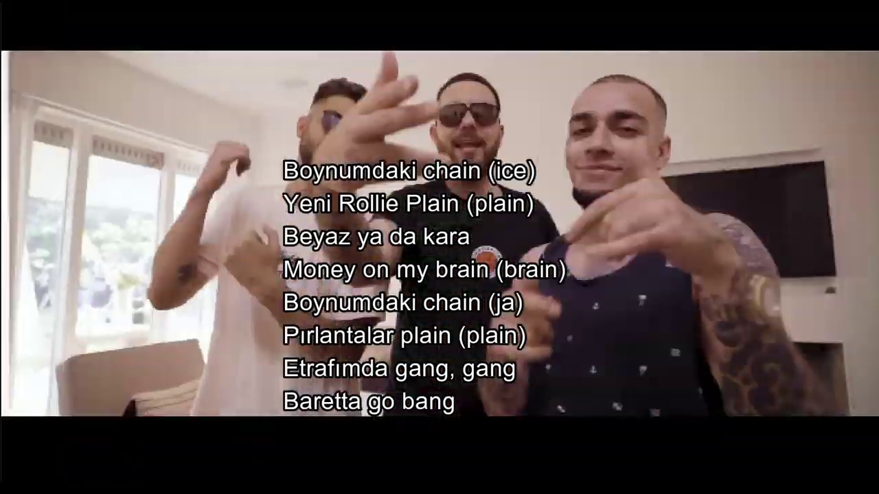 Murda & Ezhel - Boynumdaki Chain lyrics (S&ouml;zleri