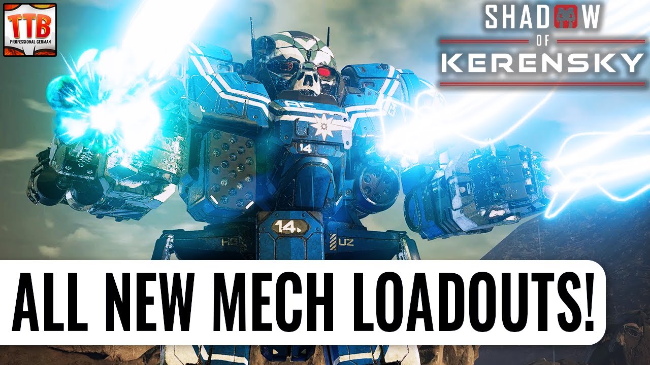 Совершенно новые комплекты мехов в «Тени Керенского»! — Mechwarrior 5: Mercenaries DLC