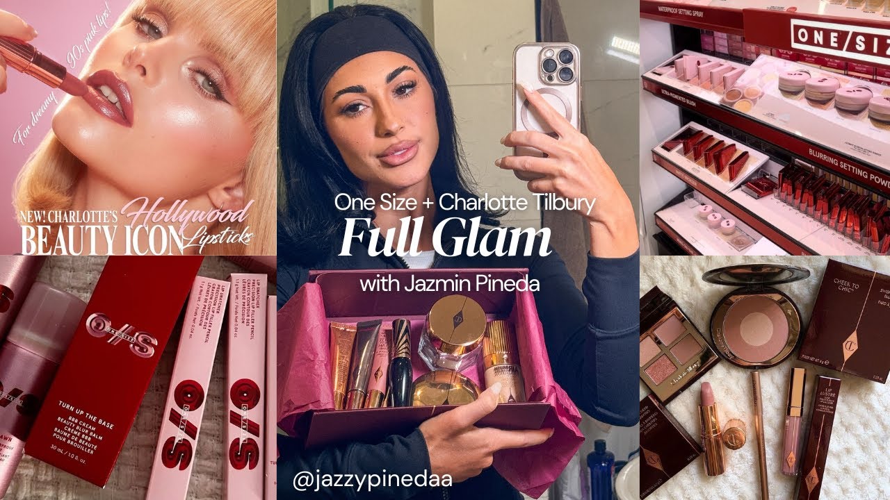 Get Ready With Me: Charlotte Tilbury + One Size Edition
