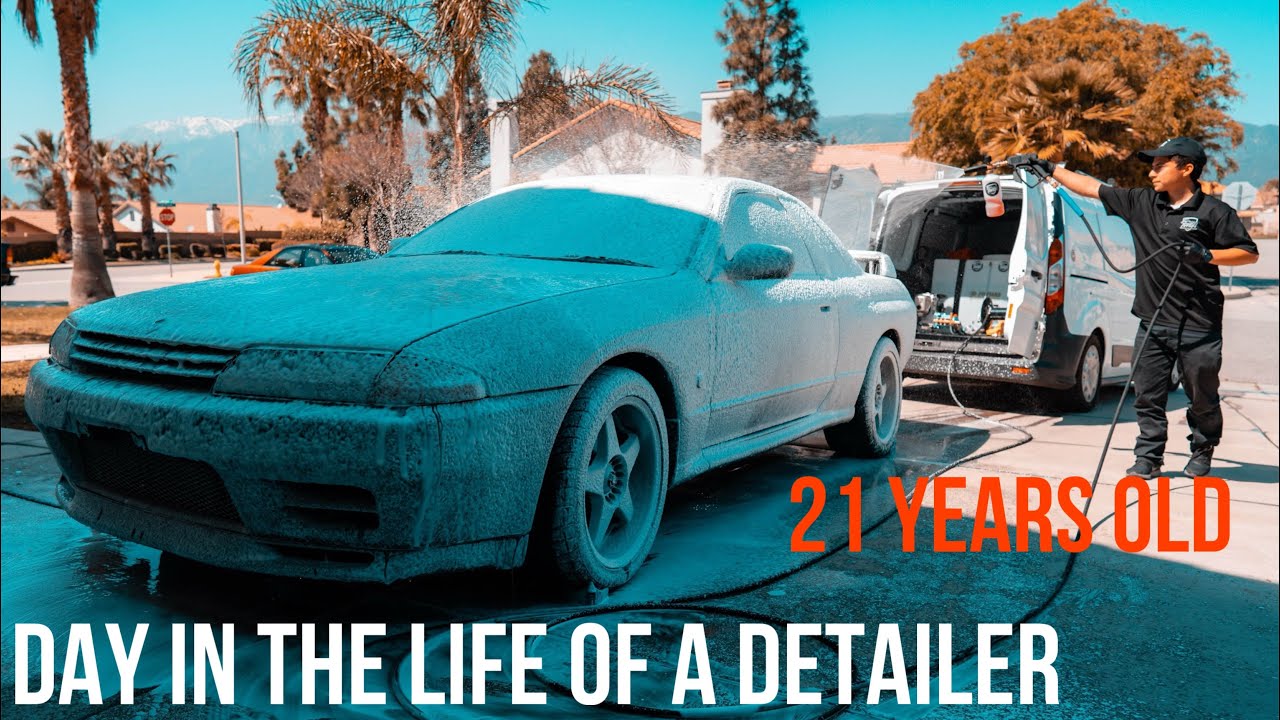 Day in the Life of a 21 Year Old Entrepreneur- Detail Business- Tony’s Professional Touch