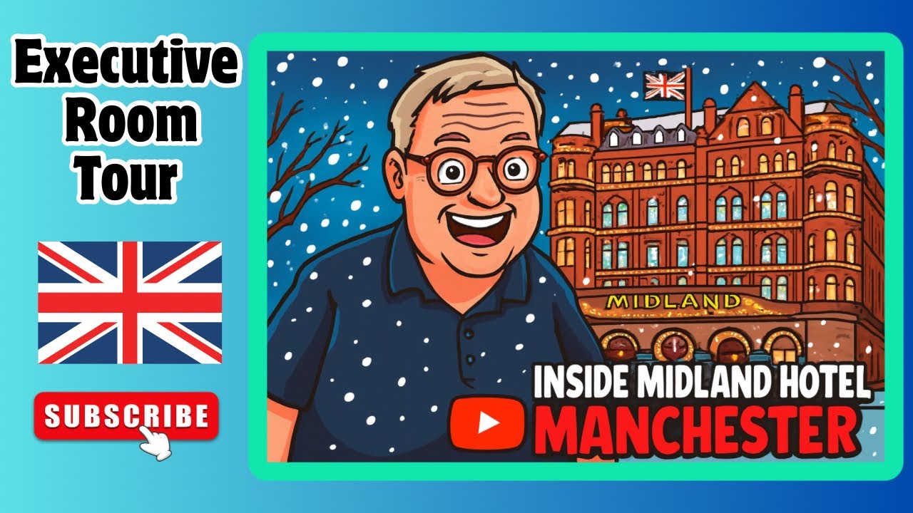 Интерьер отеля Midland Hotel Manchester | Экскурсия по представительскому номеру