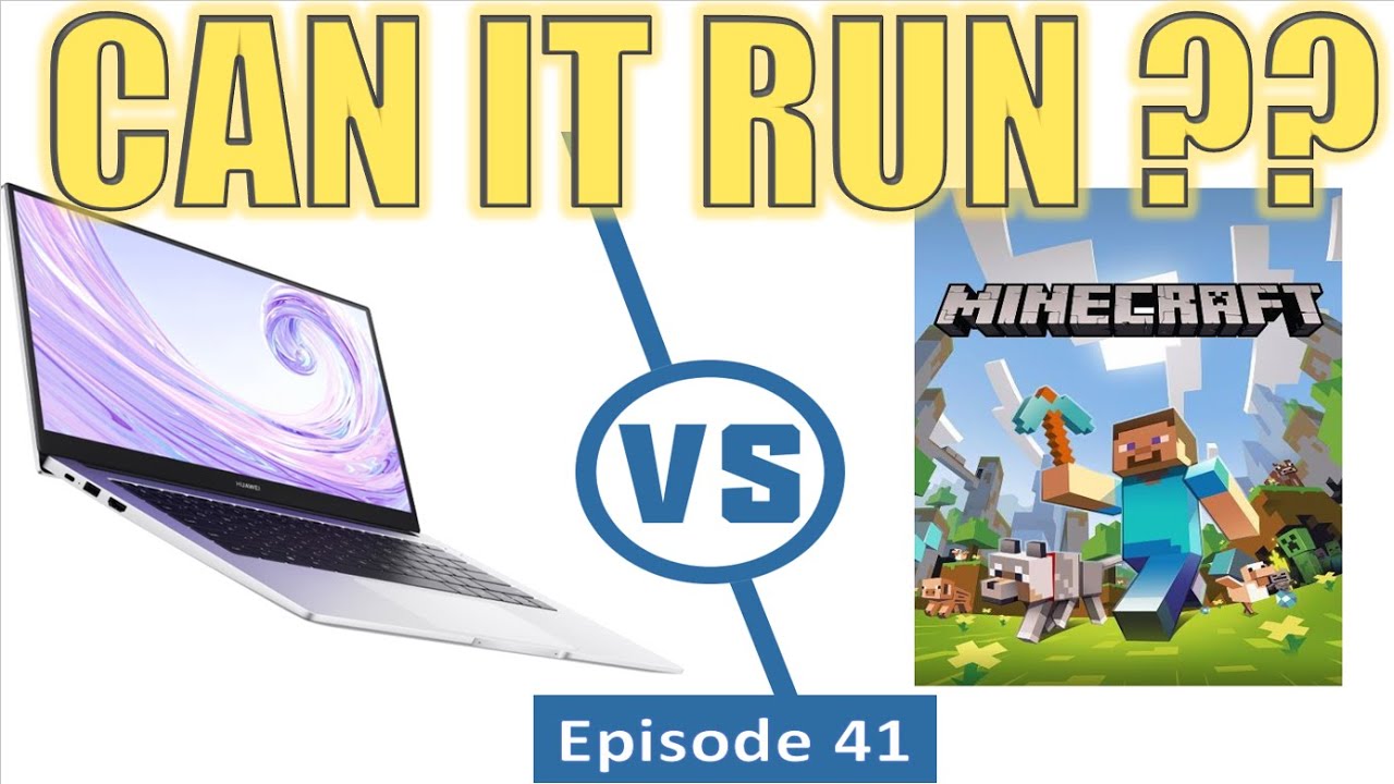 [Ryzen 5 3500u] Huawei Matebook D14 - Episode 41: Can it run Minecraft? [GAMING TEST]