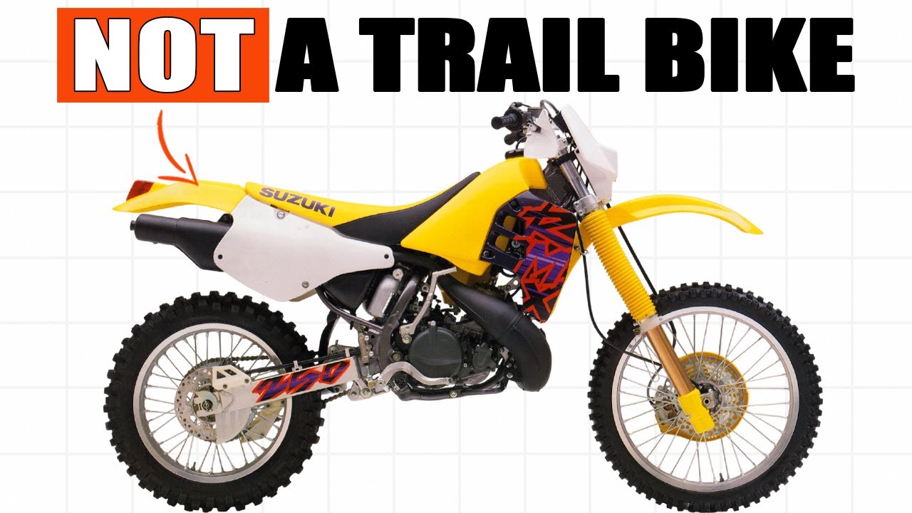 Suzuki RMX250: двухтактный эндуро, который не был внедорожным мотоциклом!