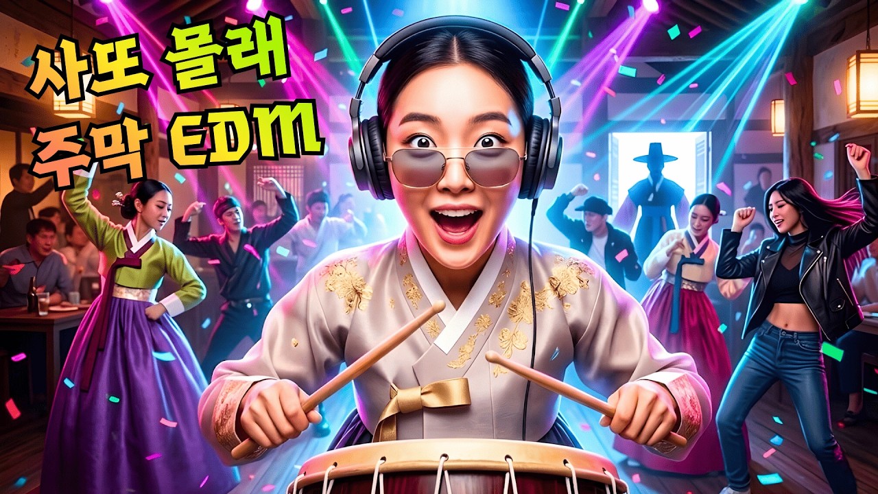 🔥 조선힙합 🌙 들키면 곤장｜사또 몰래 열린 주막 EDM