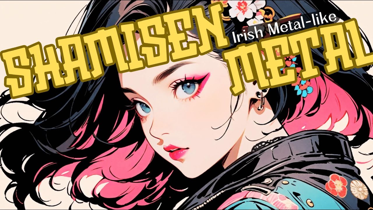 【和風BGM】Shamisen METAL | Irish Metal-like Fusion | Traditional Meets Modern