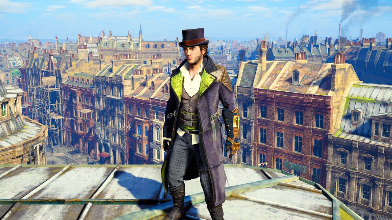 Assassin's Creed Syndicate - Free Roam Parkour 4K Gameplay with Jacob Frye