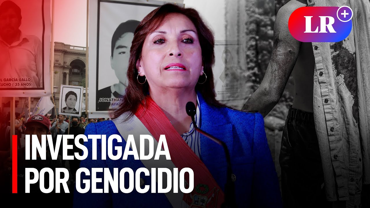 Fiscal&iacute;a investigar&aacute; a Dina Boluarte por genocidio y homicidio calificado