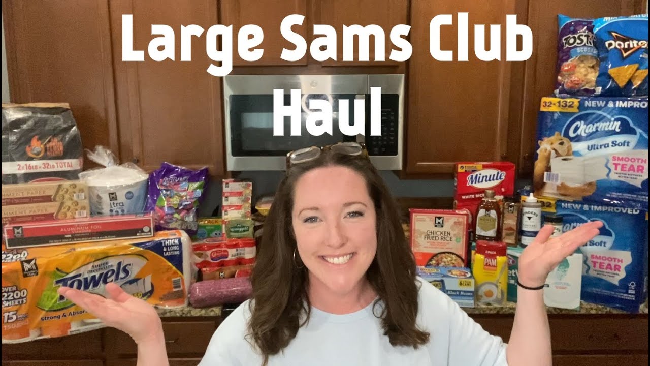 Большой выбор продуктов от Sam's Club для семьи из 6 человек! Покупайте вместе со мной, пока мы п...