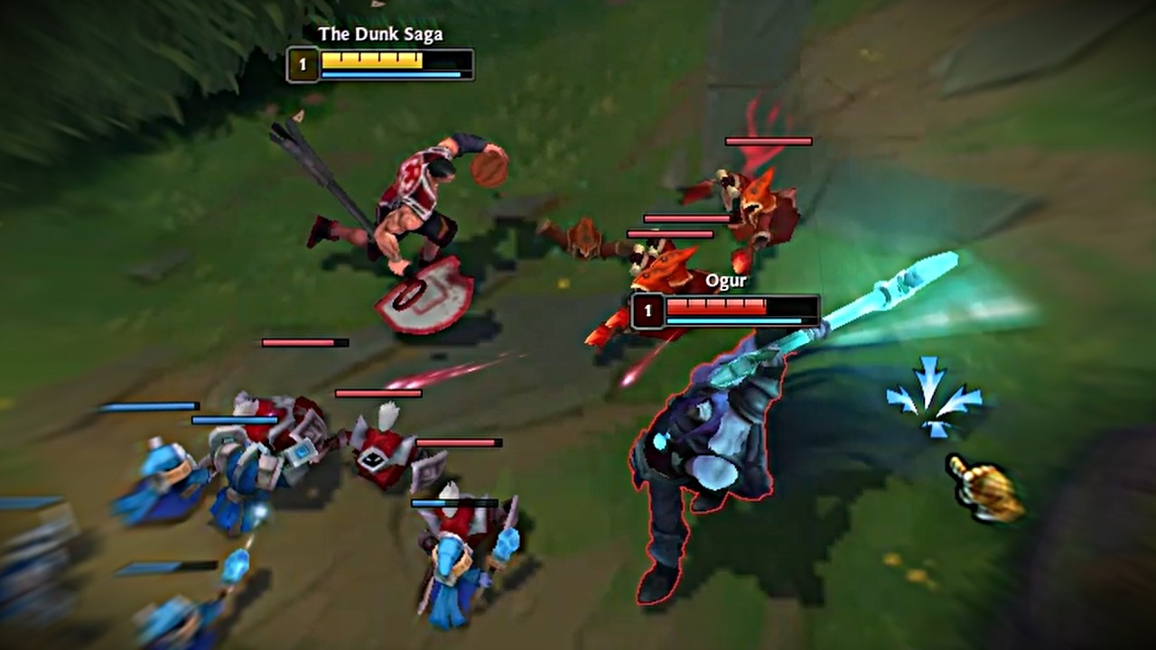 Perfect Darius Game VS Yorick