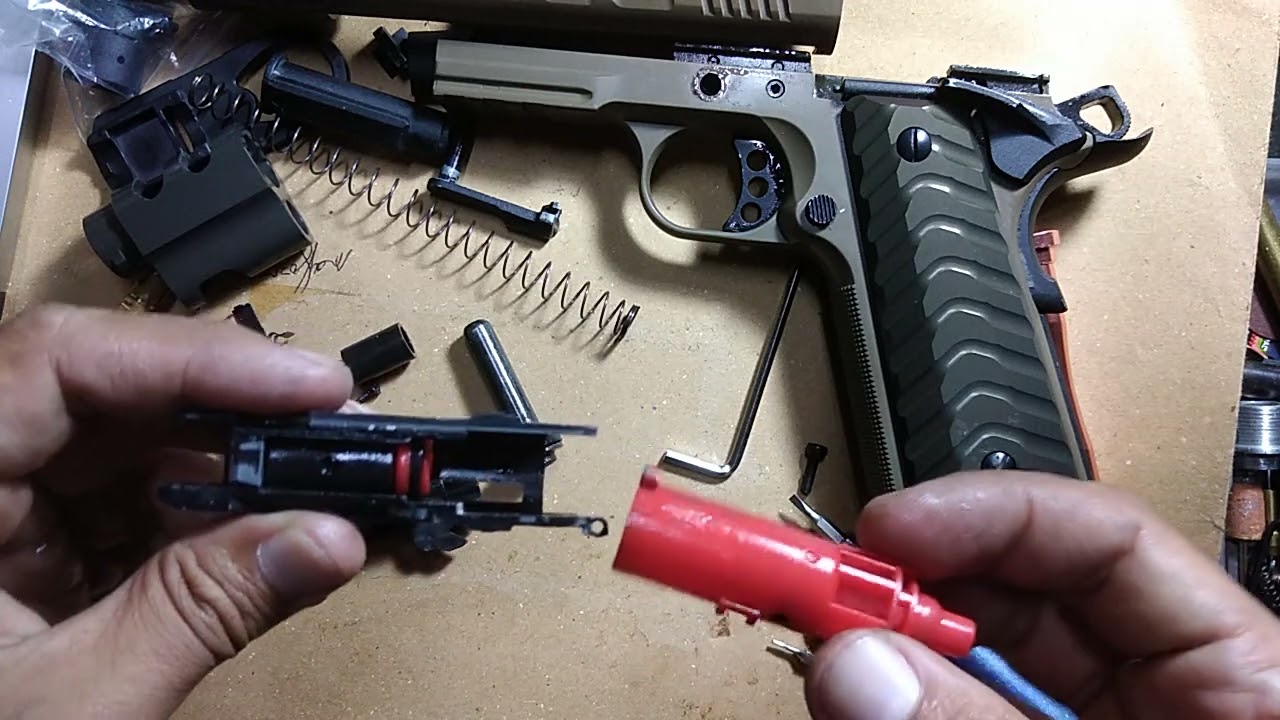 KJW KP16 total disassembly
