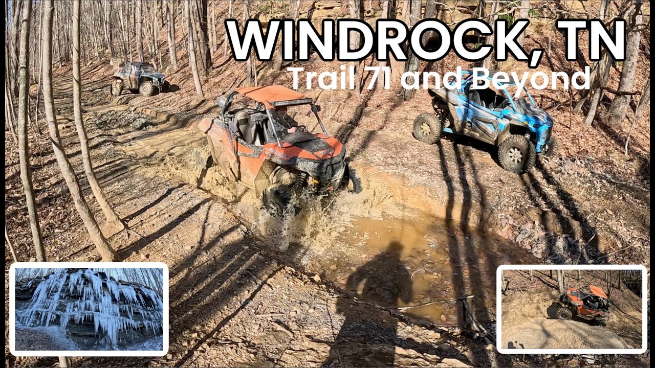 Внедорожный парк WINDROCK, Кэривилл-Флэтс, трасса 71 и многое другое.