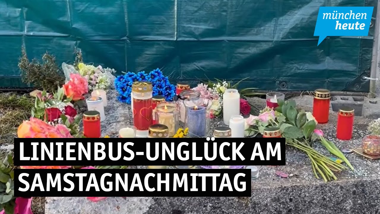 Linienbus-Unglück am Samstagnachmittag in Trudering