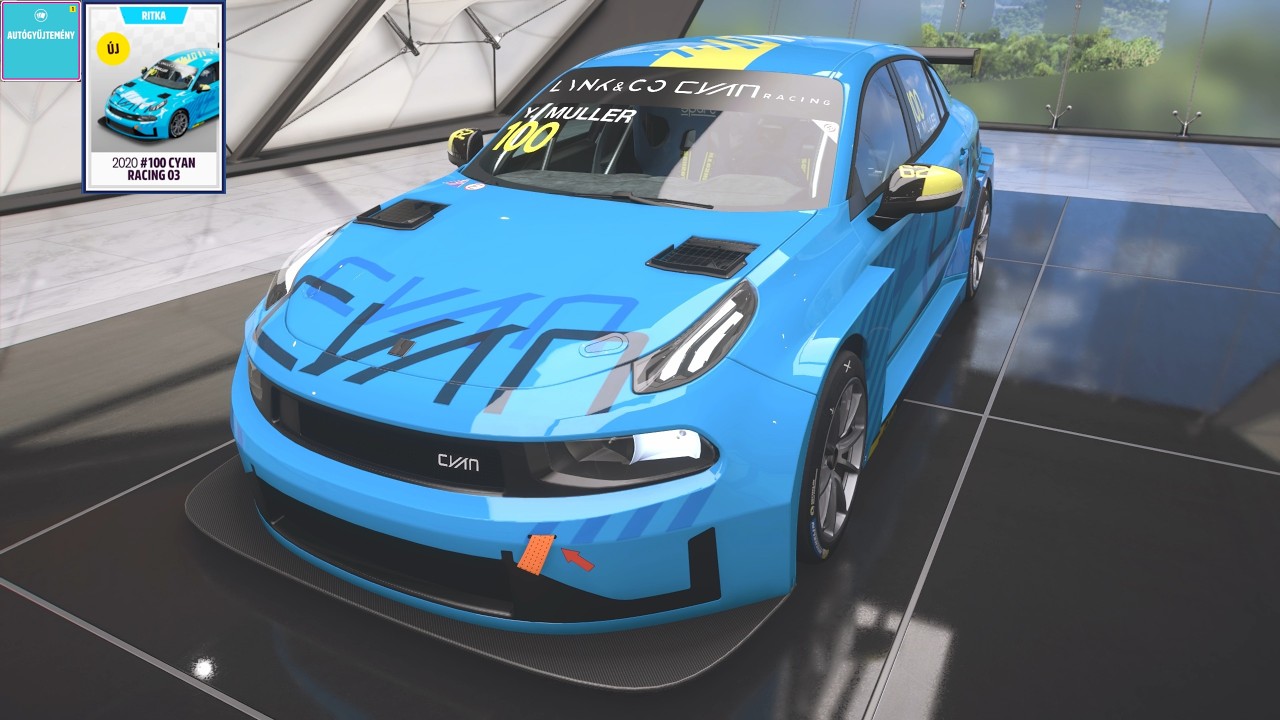 Forza Horizon 5 Autógyűjtemény 2020 Lynk & Co #100 Cyan Racing 03