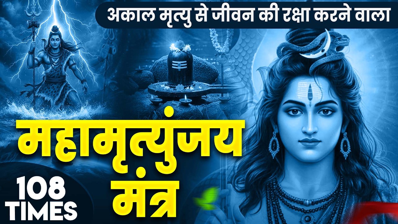 Powerful Mahamrityunjay Mantra - आज महामृत्युंजय मंत्र सुनने से शिव जी का आशीर्वाद प्राप्त होता है
