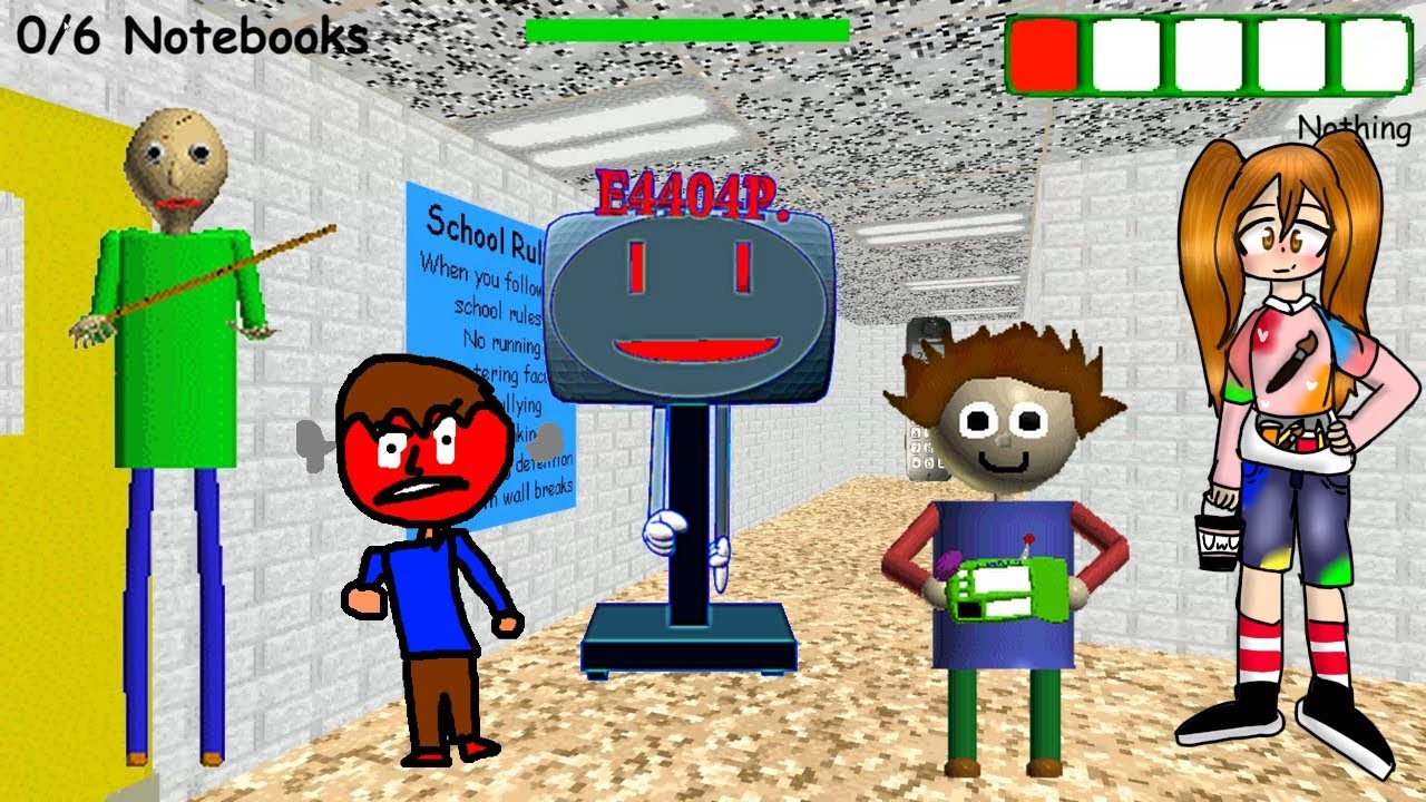 BBCCS 2: The Unpredictable School (Baldi's Basics Mod)