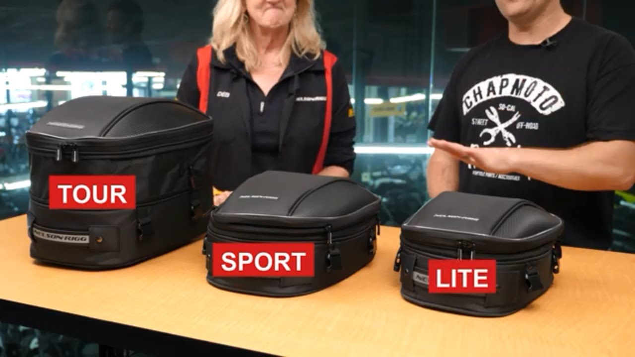 Nelson Rigg Commuter Line of Back Seat Luggage - Tour | Sport | Lite Collapsable