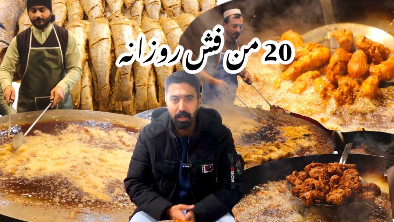 Amroz Peshawari fish fry street food Rawalpindi | Chicken roast | Tawa fish fry | Masala fish fry