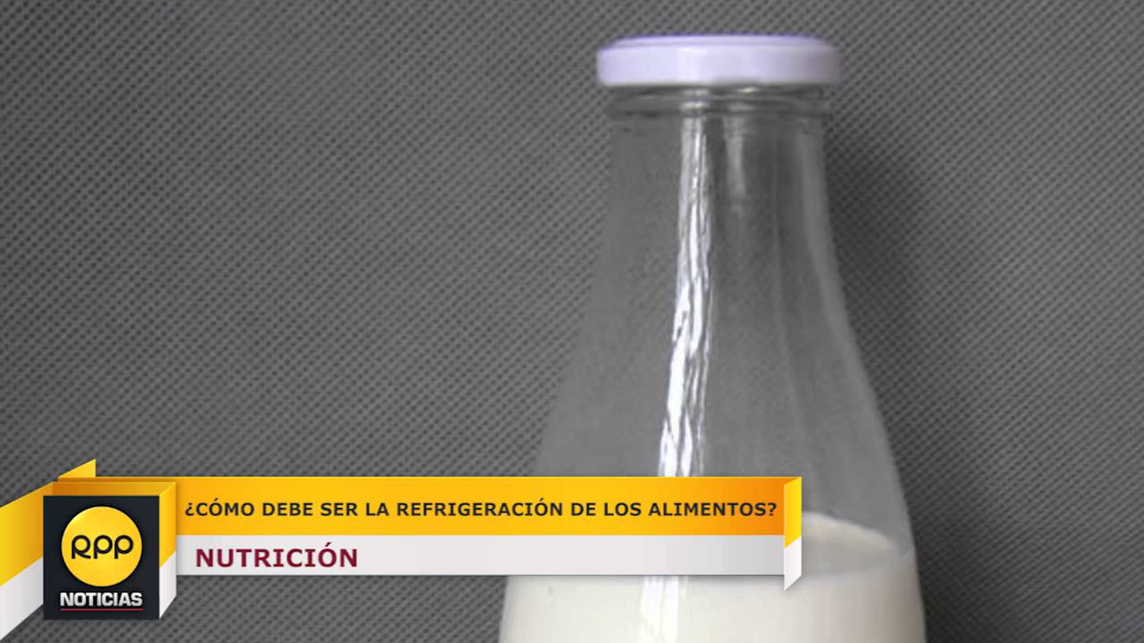 &iquest;C&oacute;mo refrigerar bien los alimentos?