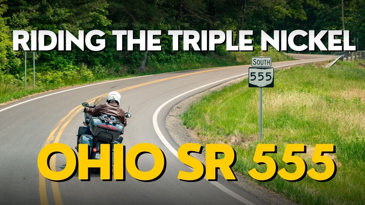 Riding Ohio SR 555 