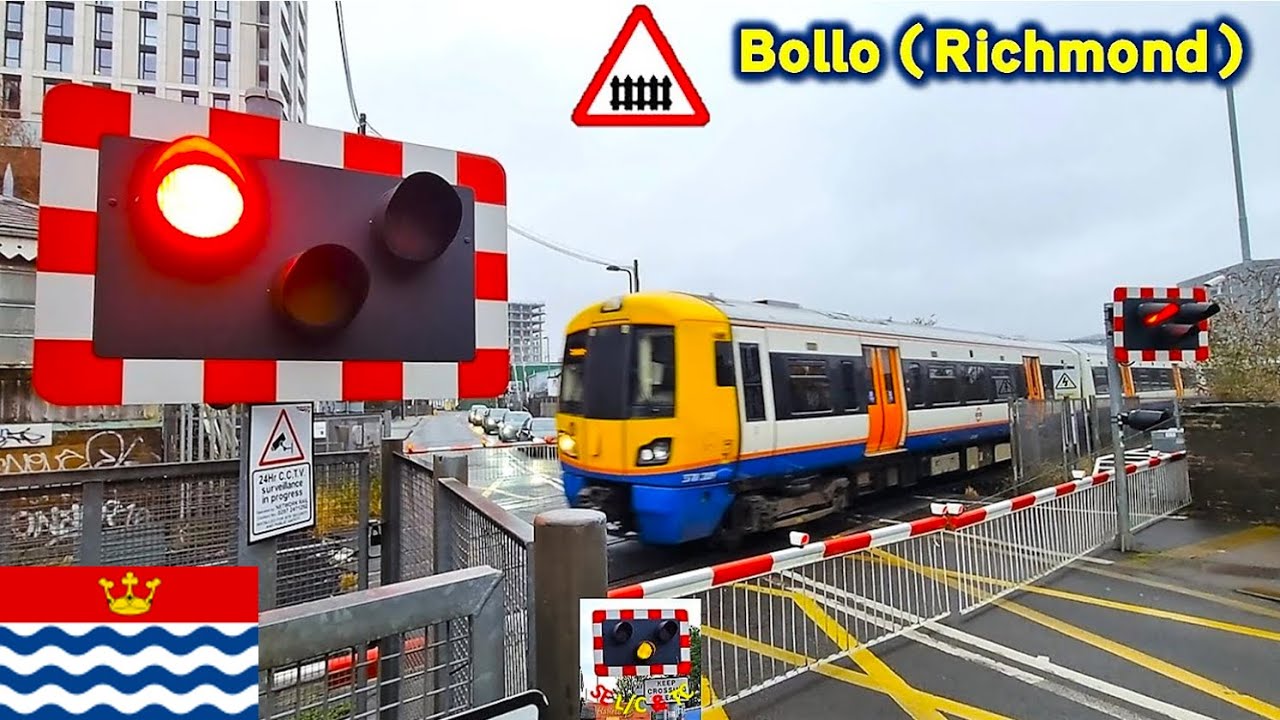 Bollo Lane (Richmond Line) Level Crossing, Greater London