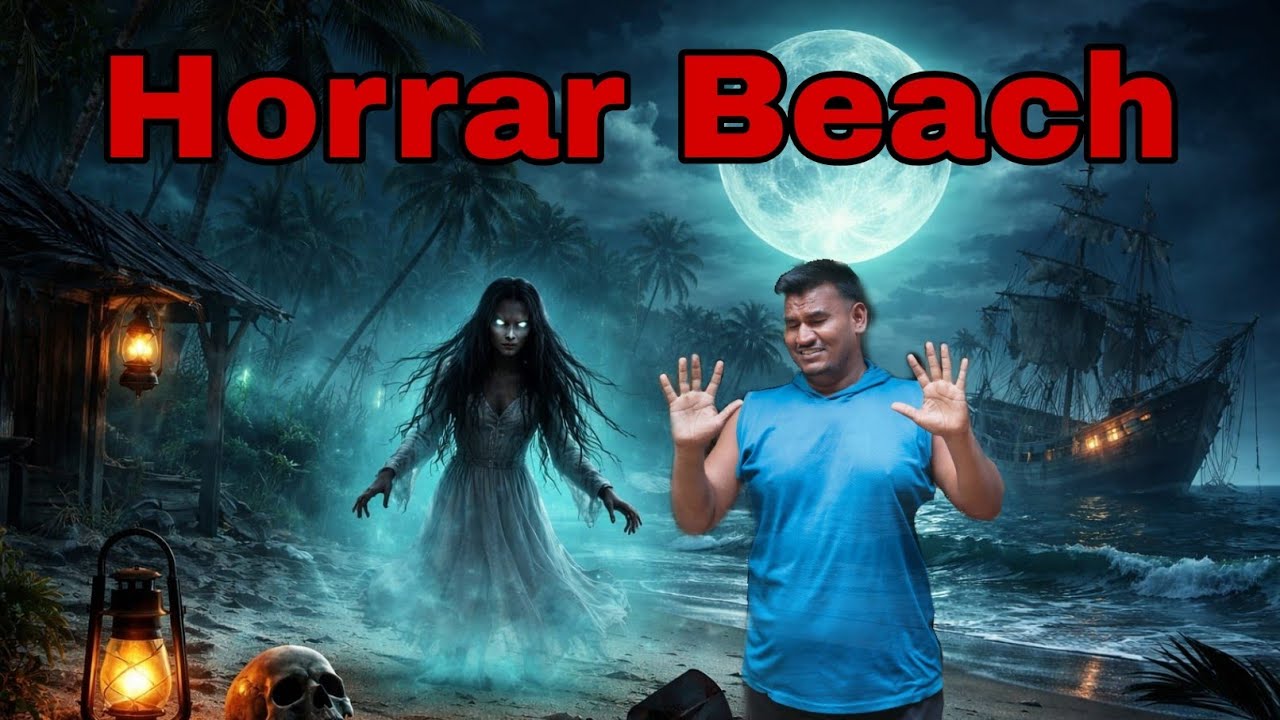 We Visited a haunted Beach \ Heard CREEPY Voices😱😨|| Pondicherry vlog 2