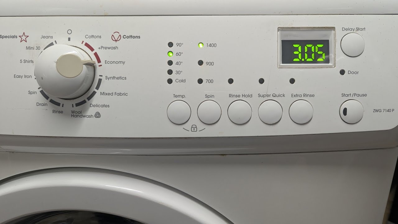 zanussi ZWG7140P - economy 60