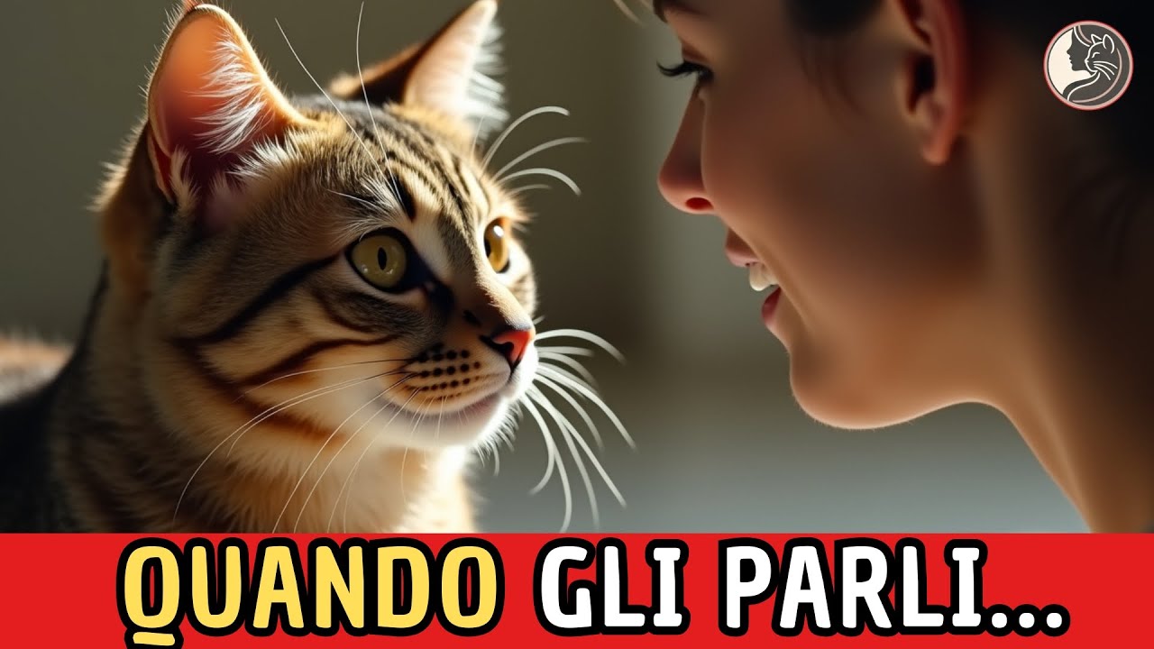 Cosa pensa davvero il tuo gatto quando gli parli? 🐱