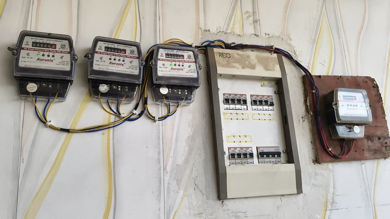 electrician Hindi kaise meter lagaya jata hai || 💡सही तरीके से