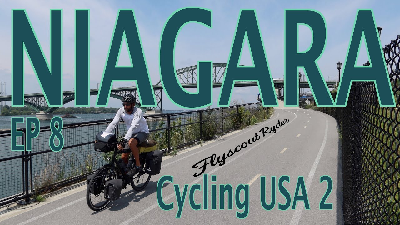НИАГАРА - Cycling USA 2 (Ep8) - Документальный фильм о велосипедном туризме - Niagara Falls SP в ...