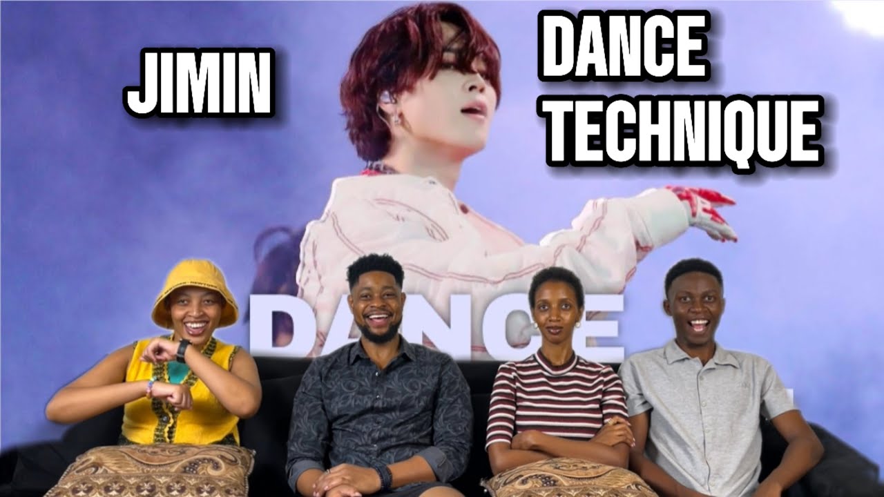 Our Reaction To BTS JIMIN - DANCE TECHNIQUE.