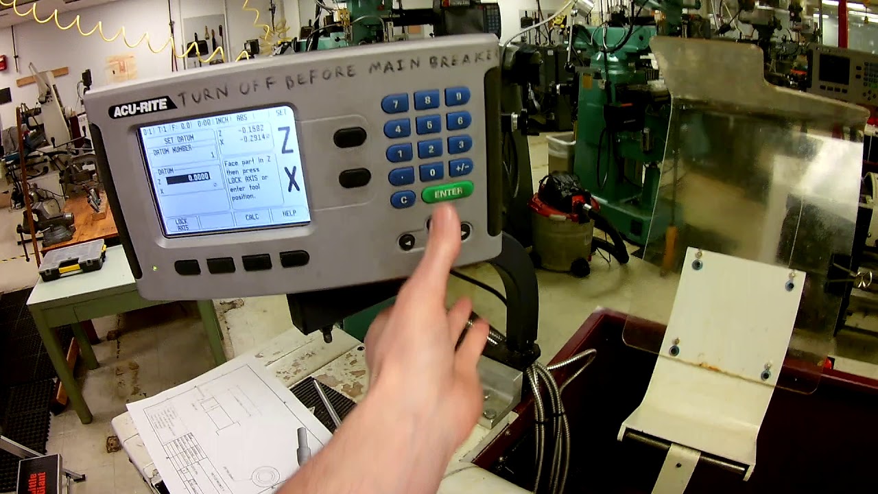 Lathe 7 DRO